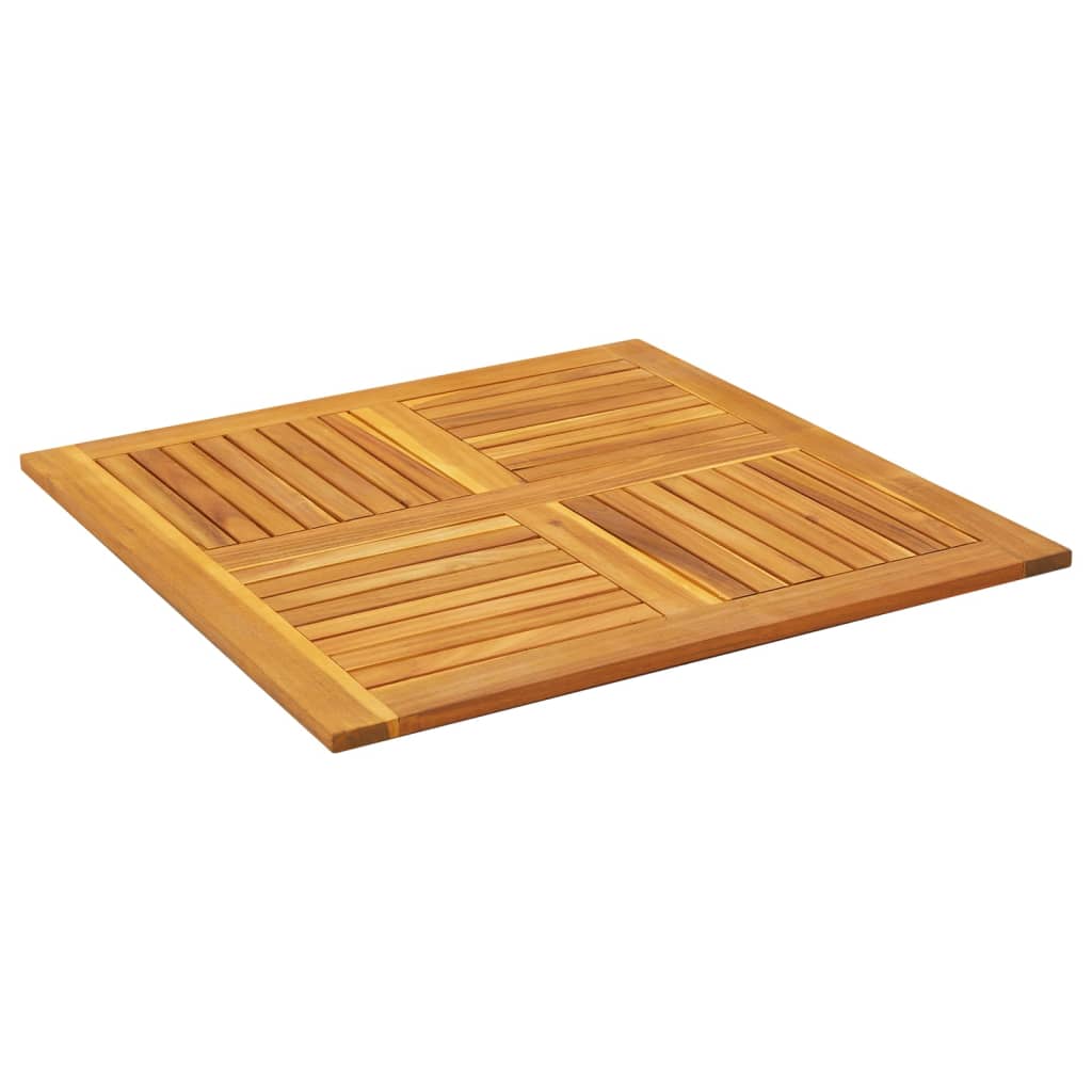 Vidaxl Blat Do Stołu, 90X90X2,2 Cm, Kwadratowy, Lite Drewno Akacjowe