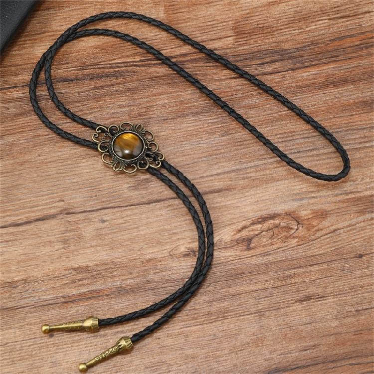 Western Cowboy Bolo Tie for Evening Party Carnivals Party Male Teens Costume