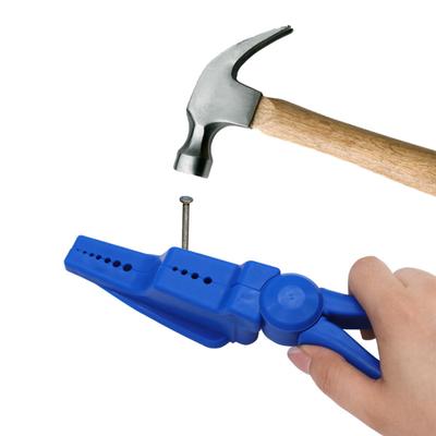 Nagelzange zum Einschlagen von Nägeln Halteklammern Fingerschutz Praktisches und sicheres Werkzeug für DIY-Projekte