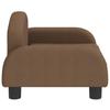 Vidaxl Sofa Dla Dzieci, Brązowa, 50X40X30 Cm, Obita Tkaniną