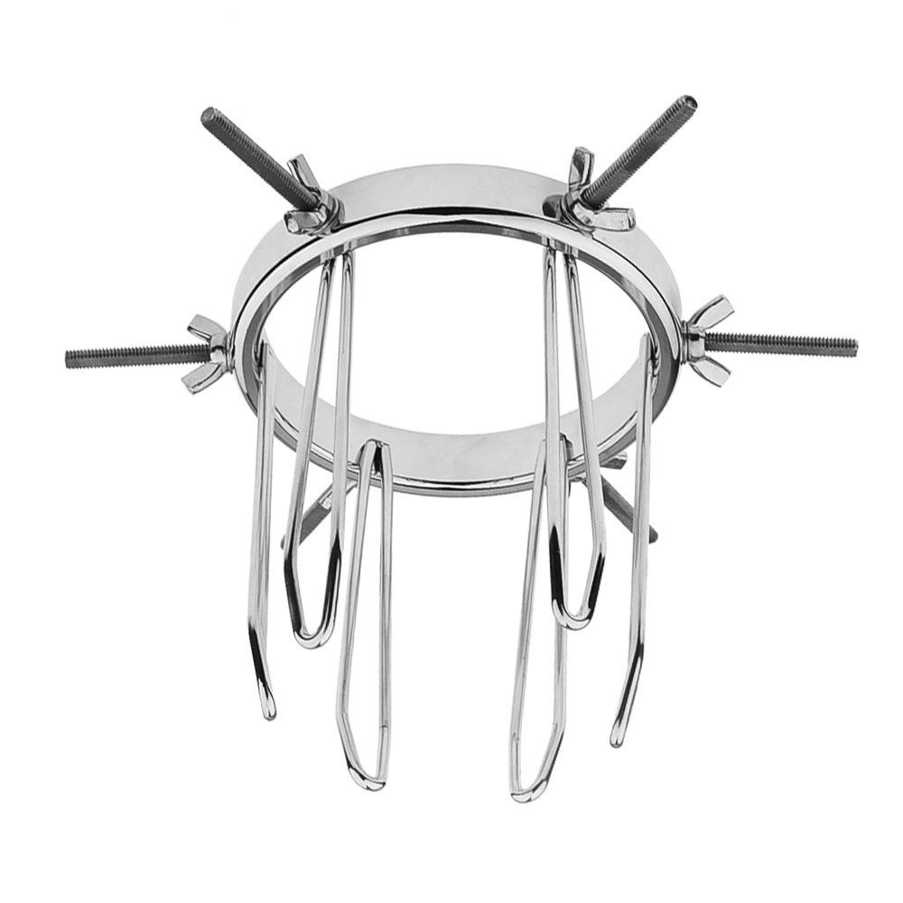 Vaginal Dilatator Anal Dilatator Analplugg Voksne Sexprodukter Rustfritt Stål Anal Ekspander Slave BDSM Fisting Femdom