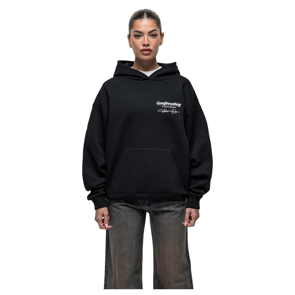 Good For Nothing Womens/Ladies Cult Graphic Hoodie