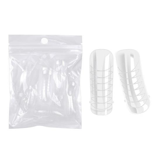 60Pcs Fake Nails Quick Building Removable Harmless Allergy Free Ultra-Thin Extend Nail