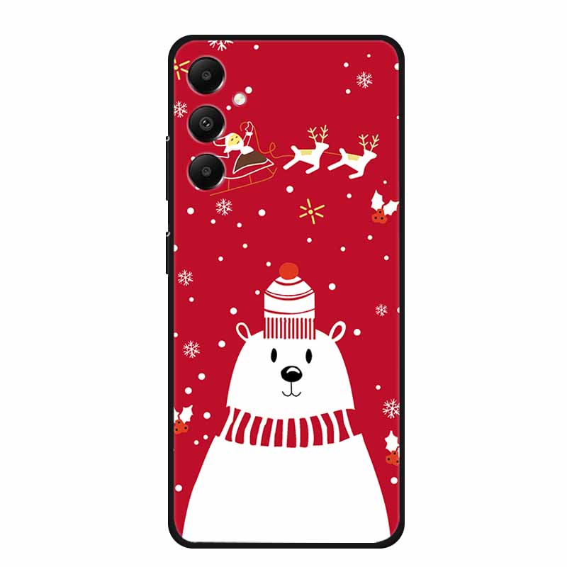Christmas Phone Case For Samsung Galaxy A35 A 35 05 05s 15 25 55 Soft Silicone TPU Cover for Samsung A05s A05 A15 A25 A55 Case