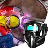 Welding Mask Professional Auto Darkening Welding Helmet Soldering Protective Hood for Pipe Fitters Construction Site Sculpture