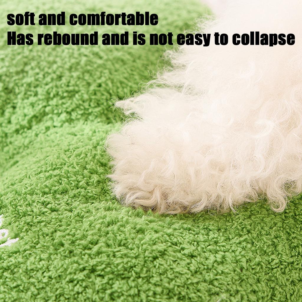 Soft Plush Dog Pillow For Sleeping, Cute -Shaped Pet Neck Support Pillow With Built-in Squeaker, Calming Dog Bed Pillow For Small Medium Dogs