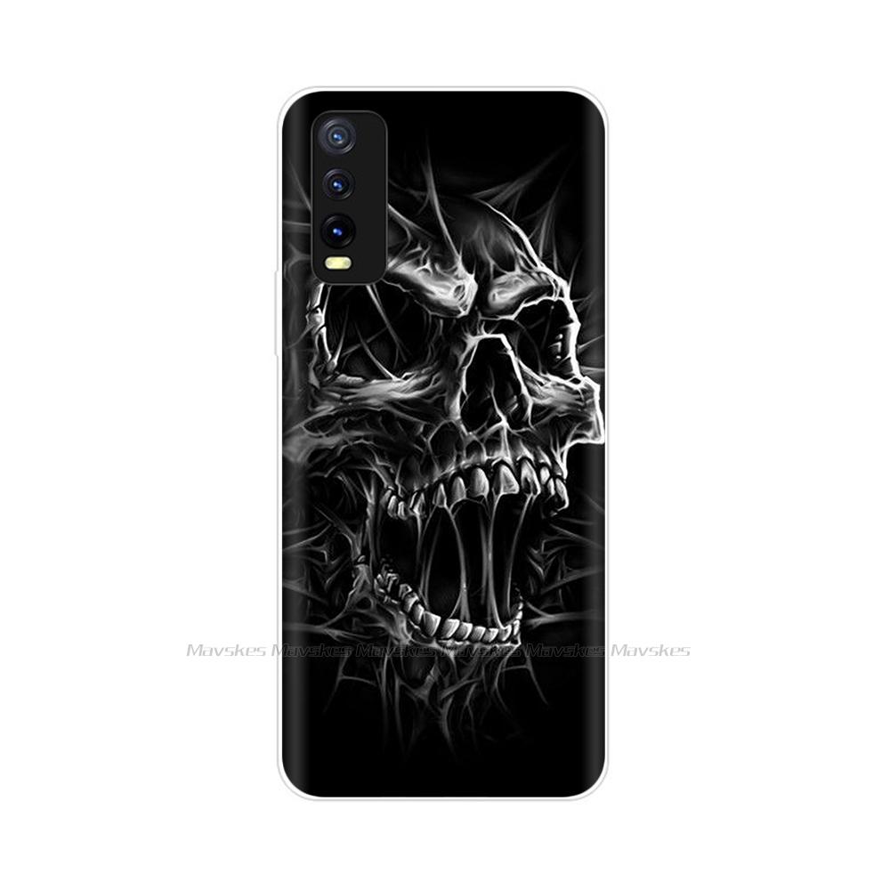 For Coque Vivo Y11s Case Soft Silicone Fundas Back Cover For Vivo Y11s V2027 V2029 Cute Phone Case For Vivo Y 11s TPU Bumper