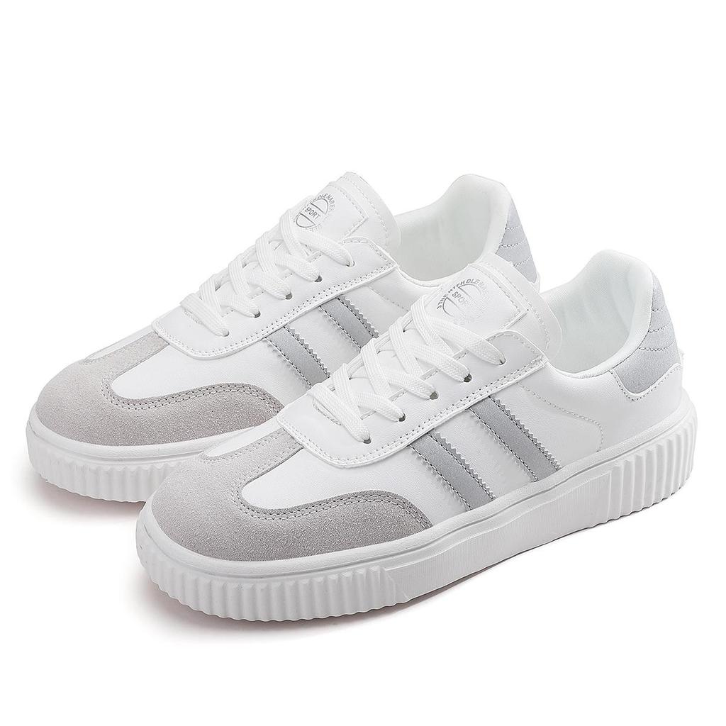 Sneakers Damen Sportschuhe Chunky Casual Weiße Sneakers Mädchen Walking Plateauschuhe