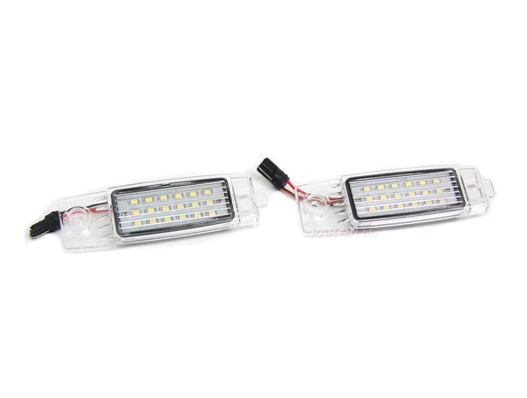 MOTOR POWER Hiace 200 Series Regius Ace 7th Generation Compatible High Brightness LED 6500k Equivalent White License Plate Light License Lamp Unit OEM