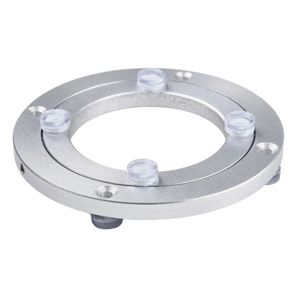 Rust Resistant Rotating Bearing Base Quiet Round Table Swivel Plate Home