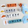 Children's English cards, word spelling, building blocks, parent-child interaction Table Games, baby educational toys