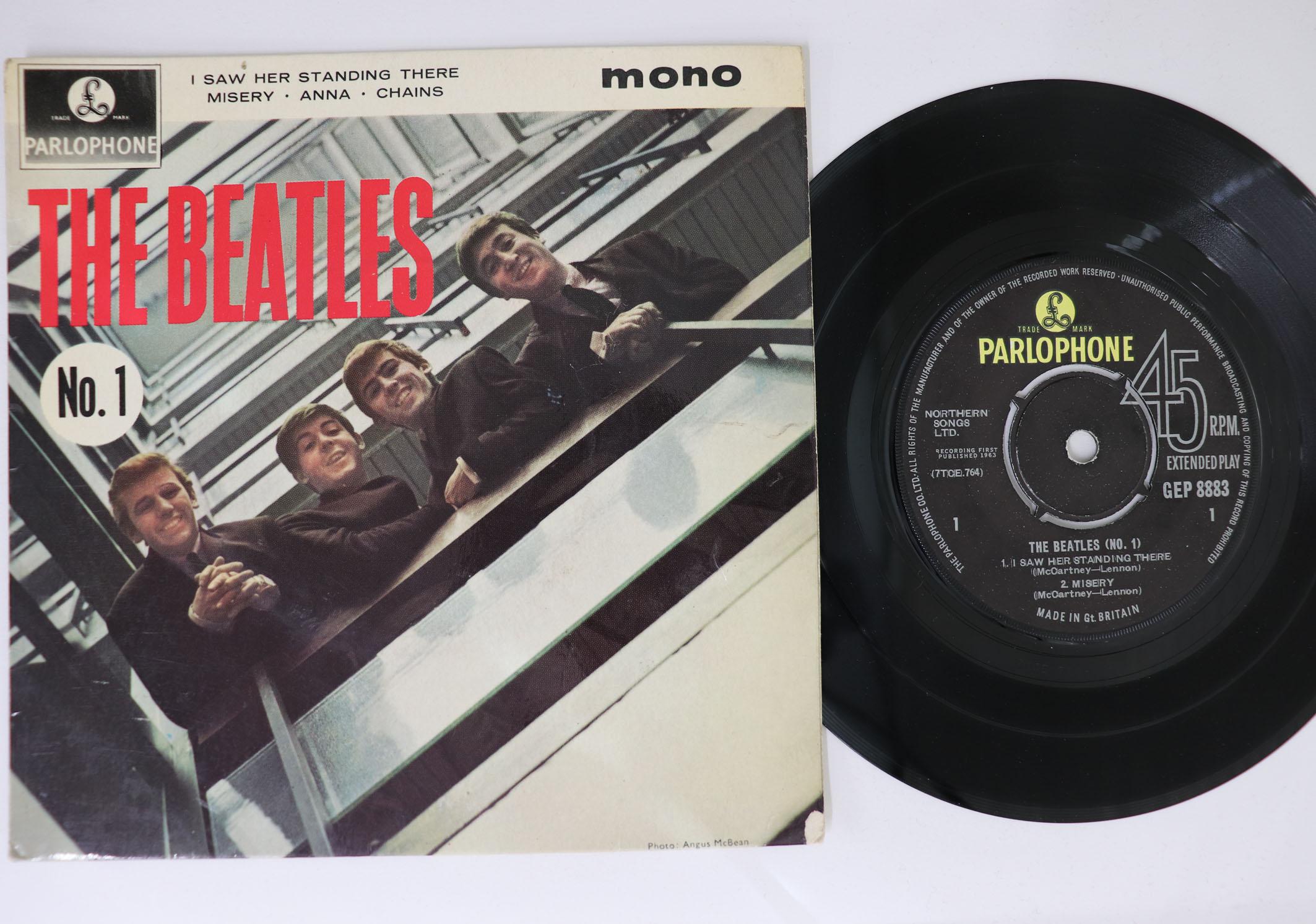 

7inch Record BEATLES - Beatles No. 1 GEP8883 PARLOPHONE 1963 UK Rock Used