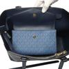 Michael Kors A4 compatible Shoulder Bag Tote Bag leather Navy Women 35H0GKFT9T Used
