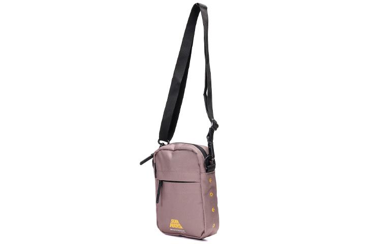 Li Ning × Star Wars Collaboration Zip Closure Polyester Crossbody Bag, Shoulder Bag Regular Unisex Coffee ABDQ136-2