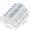 400VAC Dual Power Manual Transfer  35mm DIN Rail Mount Single Side Interlock Circuit Breaker 3P MTS Power Transfer