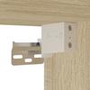 3 Piece Bathroom Furniture Set In Sonoma Oak Particleboard