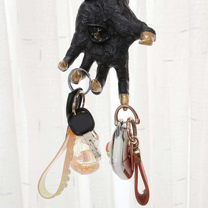 For Halloween Decorationwitch'S Demon Hand Wall Hanging Statues, Horror Ghost Hand Resin Retro Art Hanging Decor