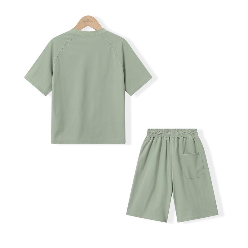 Boys' Color Block Short Sleeve & Shorts Sportswear Set
