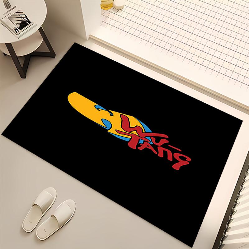 Wu-T-TANG Clans Print Area Rug - Soft,Washable Non-Slip Indoor Mat,Living Room,Home Office Decorative Rug