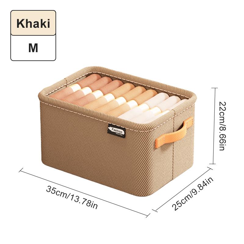 Folding Metal Frame Clothes Storage Box Large Capacity Pants Storage Box Household Moisture-proof Closet Organizer Storage Boxes