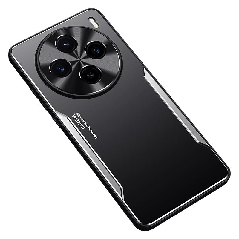 

For vivo X100s 5G Case Wholesale Aluminum Alloy+TPU Shockproof Phone Cover Silver