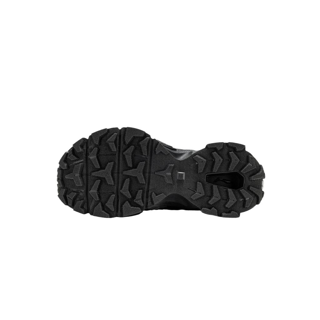 LiNing Lianing Liejun Ass Element Stoff Synthetisches Leder Kordelzug Dicke Sohle Mode Niedrige Schnürschuhe Damen Sneaker AZGW348-8