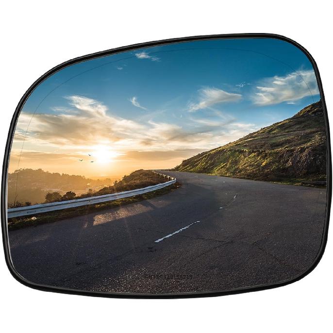 

Passenger Side Mirror Replacement for Chrysler Town Country 2008-2016, Dodge Grand Caravan 2008-2020, RAM CV 2012-2015, VW Routan 2009-2014 - Right Driver Side (Left)