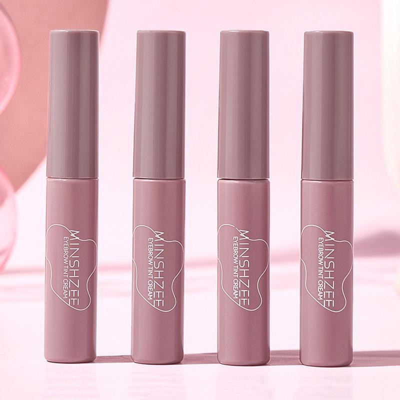 4 Colors Eyebrow Tint Waterproof Long Lasting Coffee Brown Color Eyebrow Gel Paint Eyebrow Tint Makeup Tool Brow Enhancer Cream