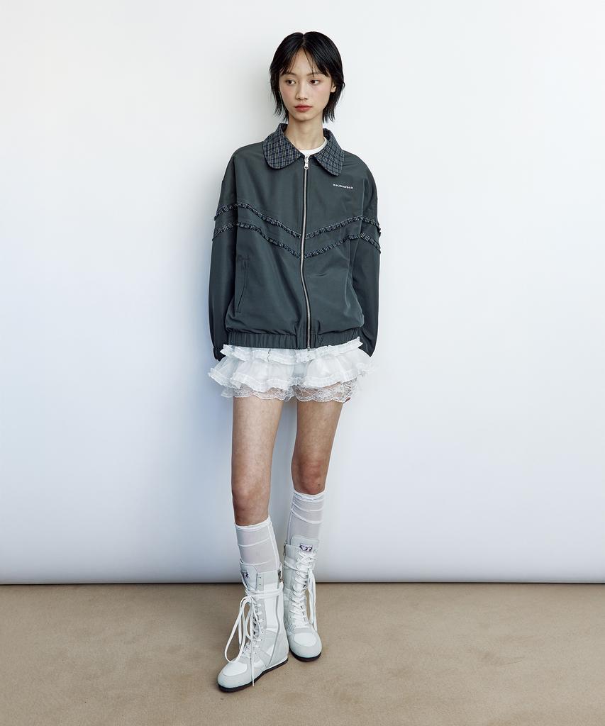 Rough Neck Tutu Pants Skirt White