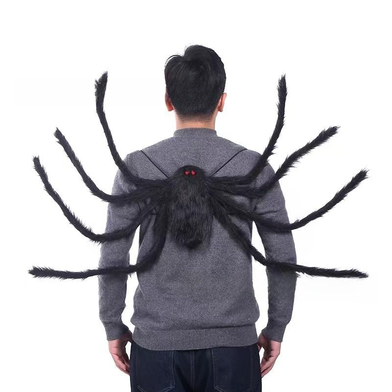 Kostýmový doplněk pavouk s křídly a kapsami pro halloweenské večírky a cosplay