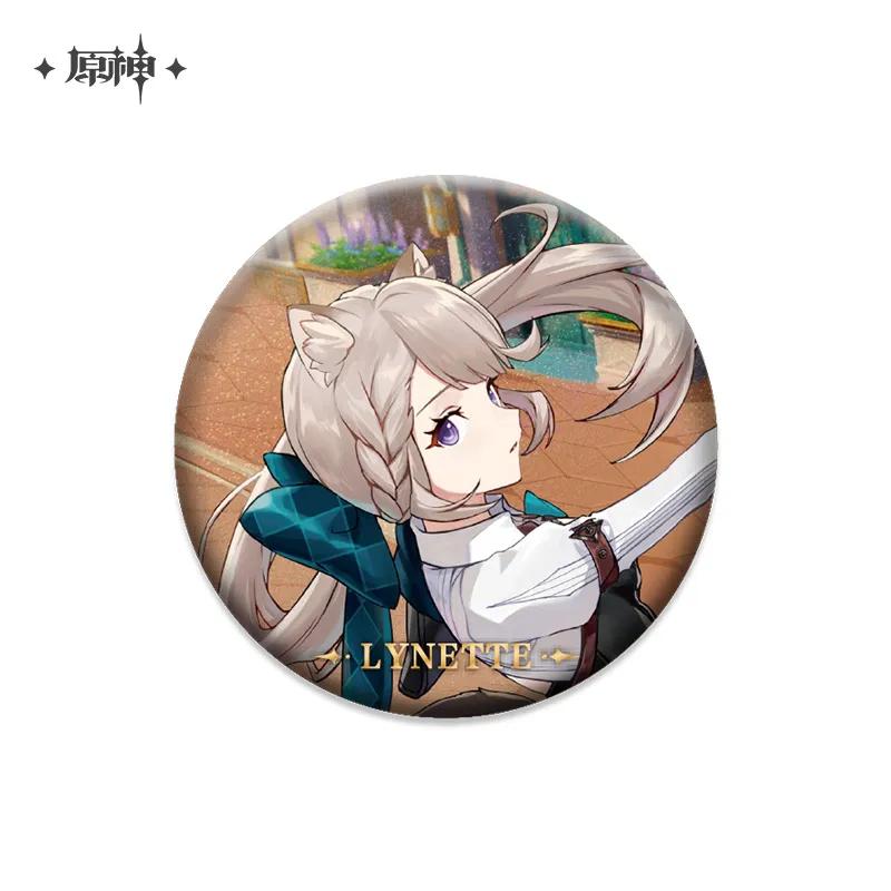 Sunsyea Genshin Impact Official Merch miHoYo Original Theme Series Badge Vol.4 Alhaitham Kaveh Furina Arlecchino