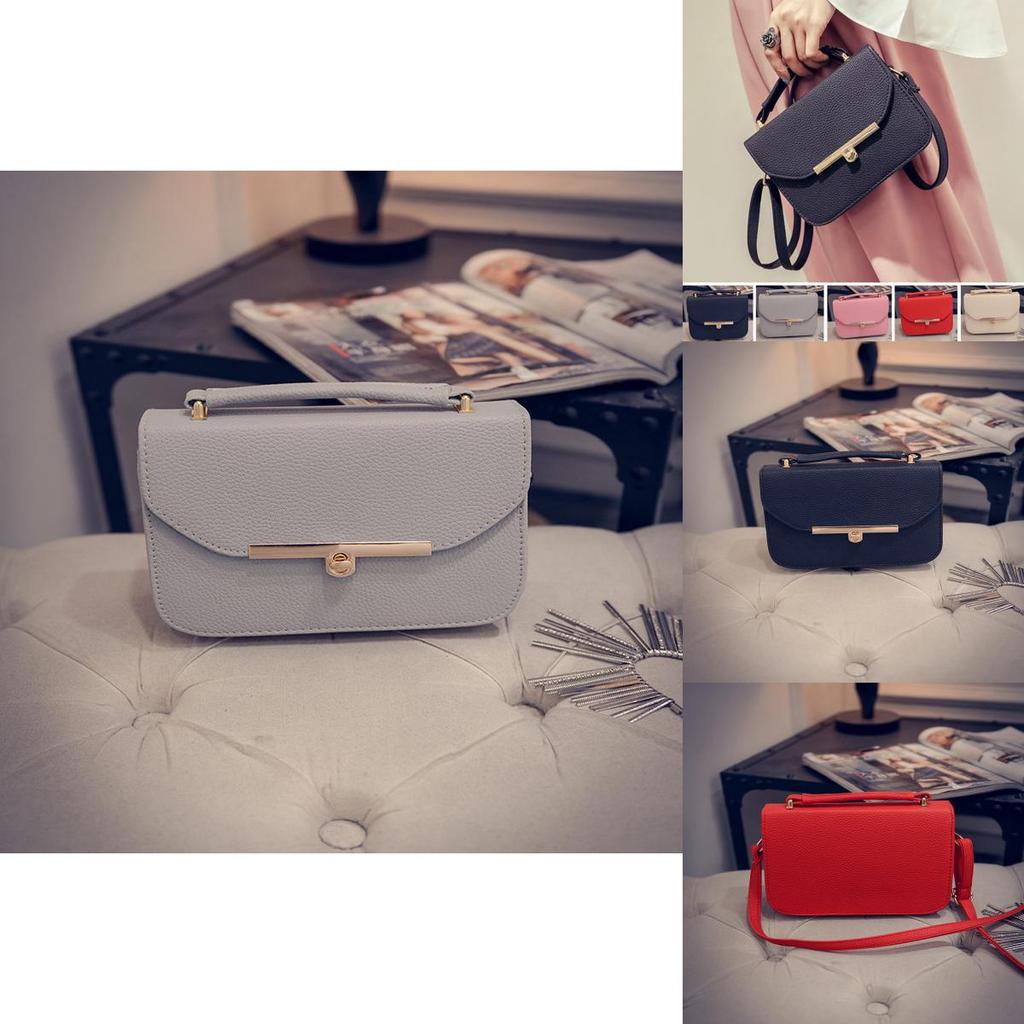 Elegant Pure Color Fashion Women Shoulder Bag Ideal For Shopping Casual And Travel