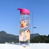 Capybara Printed Straw Cup Portable Sports Cup Creative Water Bottle  Outdoor Travel
