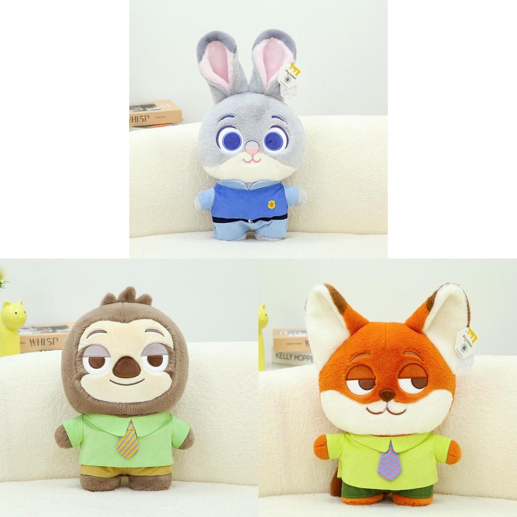 Judy Zootopia Hopps  Nick Wilde Plush Stuffed Animal Toy Fox  Doll Bunny