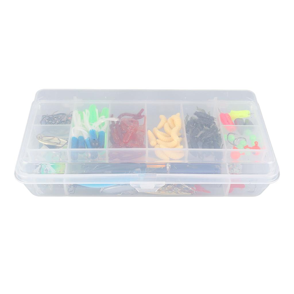 103 Stück Angelköder-Set Multifunktional Hochfest Lebhaft Lebensecht Angelköder Köder Set