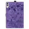 Embossed Flowers Tablet Case for Lenovo Xiaoxin Pad Pro 13 PU Leather Wallet Flip Stand Cover for Xiaoxin Pad Pro GT 13 TB376FC
