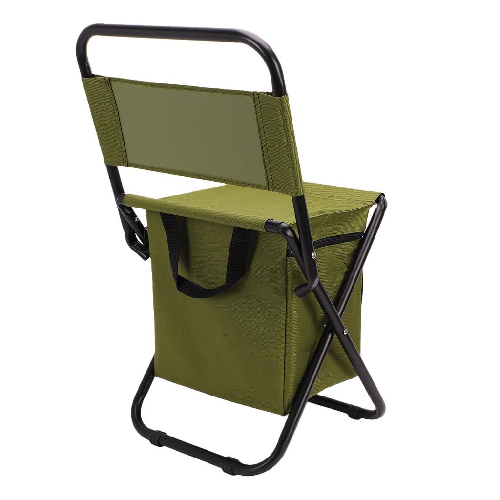 Fishing Chair with Cooler Bag 3 in 1 Design Multifunctional Foldable Fishing Chair for Camping