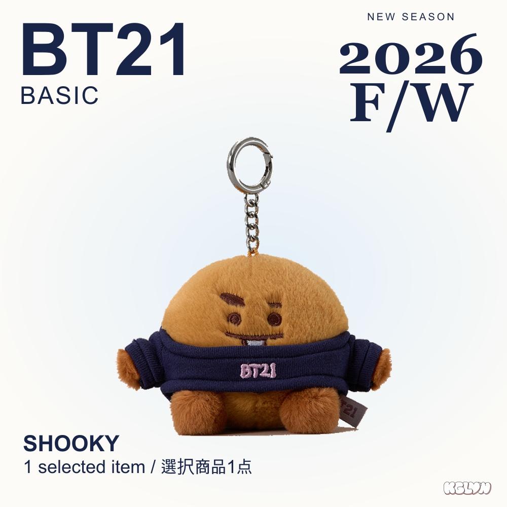 BT21 BASIC Plush Keyring 2026 F/W