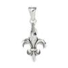 [GORBE] [Golbe] Italian-made Silver Charm (lilyfleur-de-lis Emblem) Pendant Top Necklace Charm