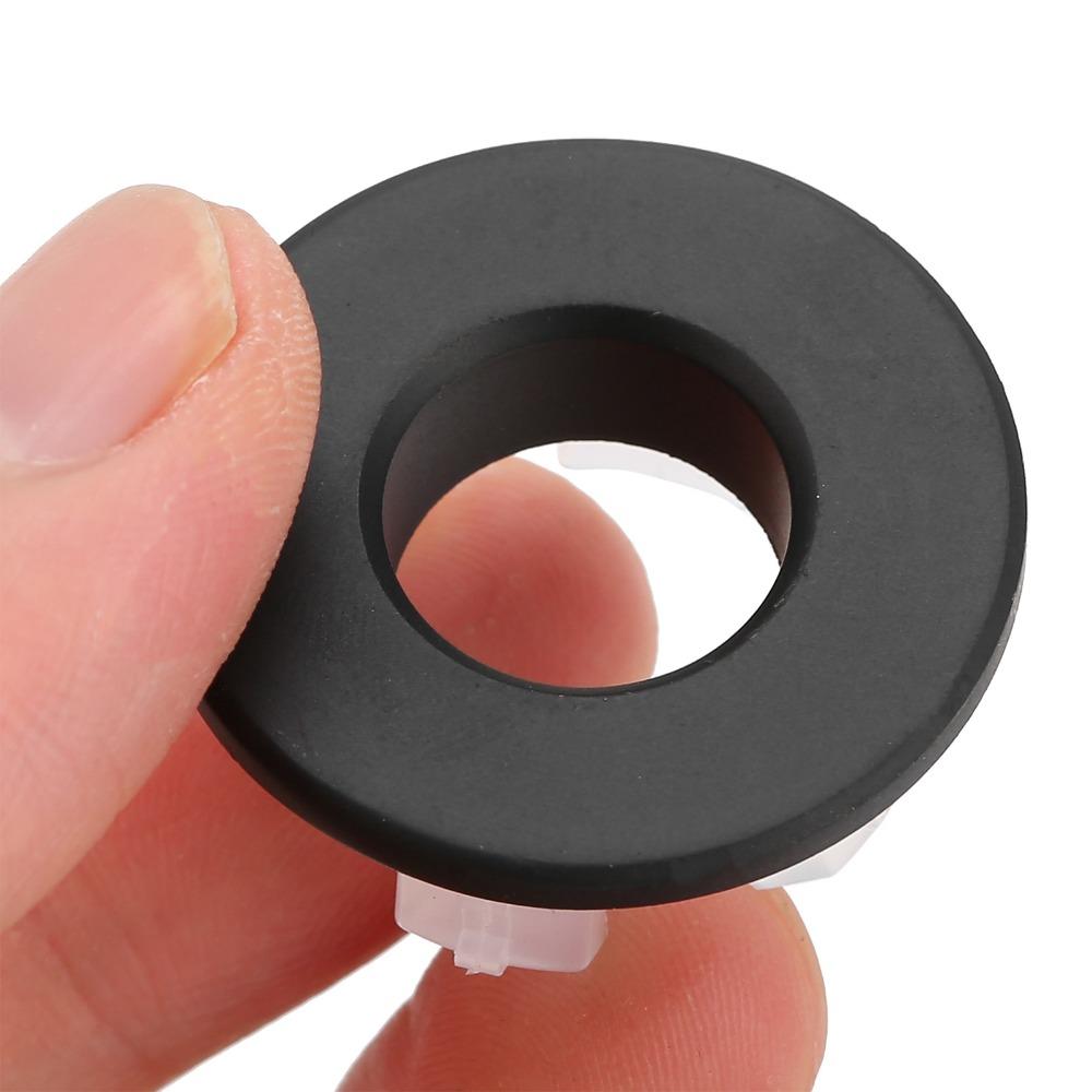 6Pcs Circular Sink Overflow Rings Round Shape Hole Cover Easy Fit Overflow Drain Cover  Kitchen Sink