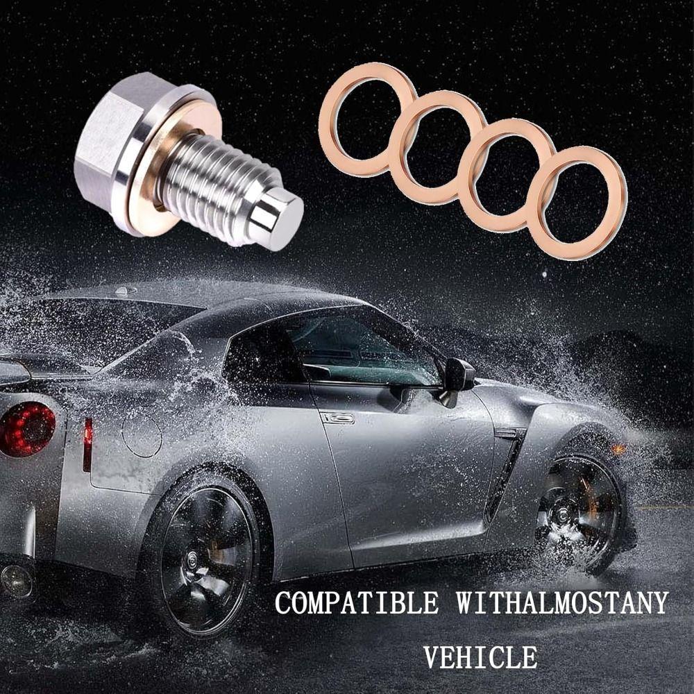 M12 M14 M16 M18 M20 Magnetic Oil Pan Plug Oil Drain Sump Nut Motorcycle Maintenance