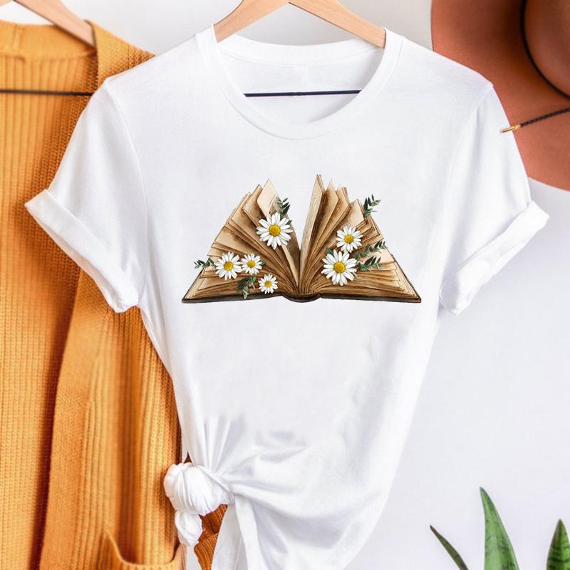 Purple Romance Dandelion Printed T-Shirts Women T Shirt Summer Graphic Tee Shirt Harajuku Top T Shirts For Women Loose Base