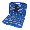 56pcs Automotive Air Conditioning Leak Test Kit Brass Air Conditioner Leak Detection Tool Repair Kit for Car Truck Auto