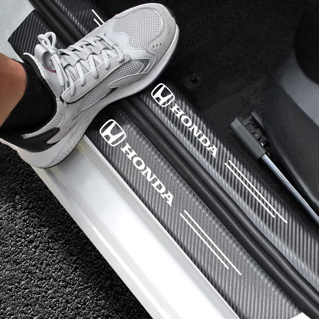 OuTLife Car Side Step Guard, Scuff Plate, Side Steps, Carbon Fibers, Elegant Material, Carbon,