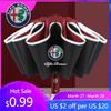 Für Alfa Romeo Vollautomatische Sonnenschirm mit LED-Taschenlampe für Alfa Romeo STELVIO Giulia 159 Giulietta 147 Mito 156 MTO Spo