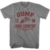 Forrest Gump Cross Country Graphite Heather T-Shirt
