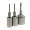 1Pc SDS-Plus T-Post Ground Rod Driver Ground Rod Driver Tool Rotary Hammer Drills Rod Converter Forged Steel Drill Bit