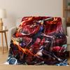 3D D-Devil May Cry DMC Games Vergil Dante Flannel Blanket,Warm and Cozy Soft Throw Blanket for Home Bedroom Bed Sofa Kid Gift