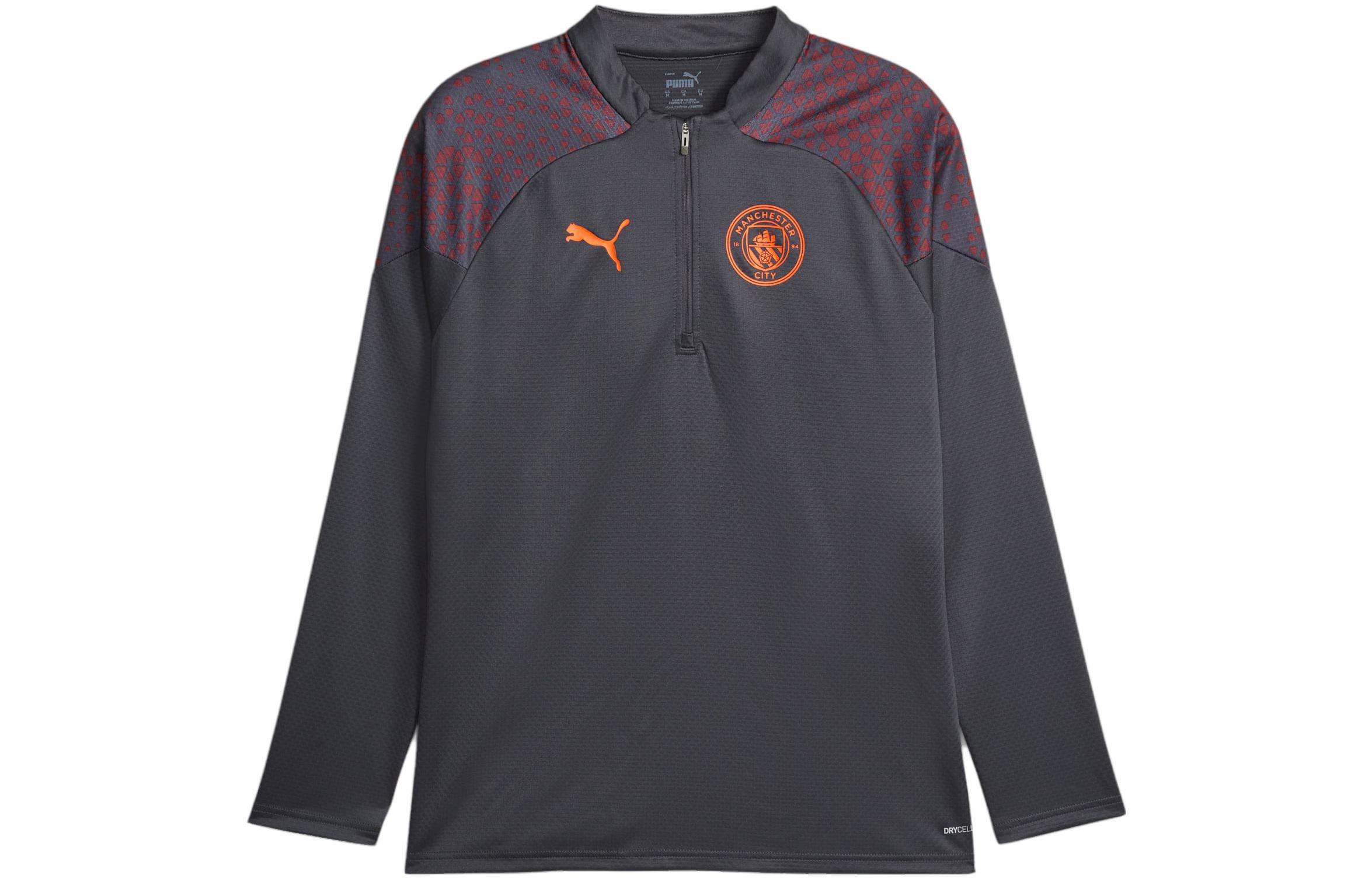 PUMA Manchester City Football Soccer Jersey Men s Dark Gray 772858-16 L