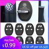 2026 Hot For Volkswagen VW 2/4PCS Silicone Car Door Lock Cover Protection Stickers For Volkswagen VW GTI R Golf 7 5 4 Polo Tigua